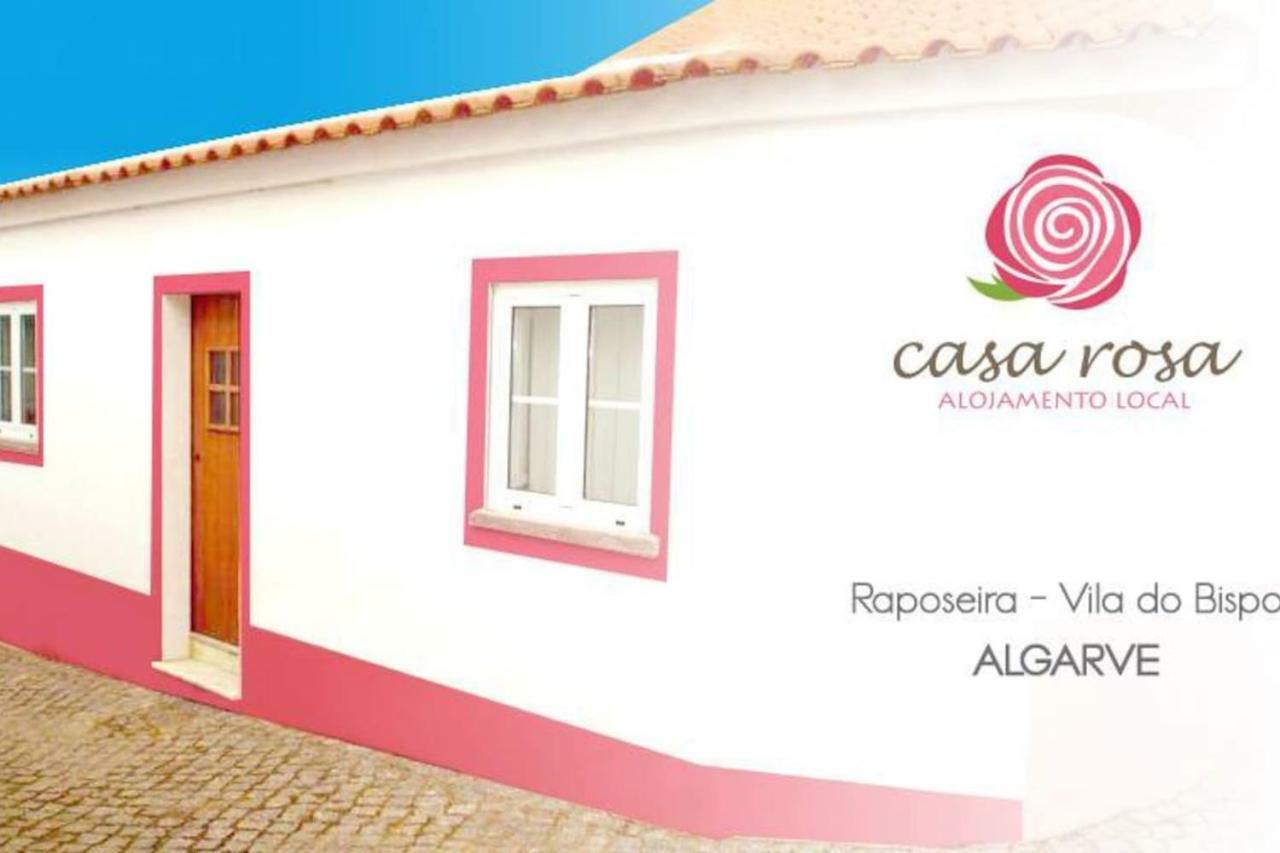 Вилла Alojamento Casa Rosa Вила-ду-Биспо Экстерьер фото